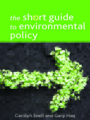 cover image of The Short Guide to Environmental Policy